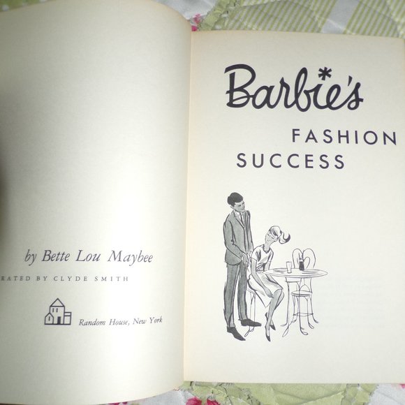 Vintage 1962 Hardback Barbies Fashion Success Book - Picture 7 of 10